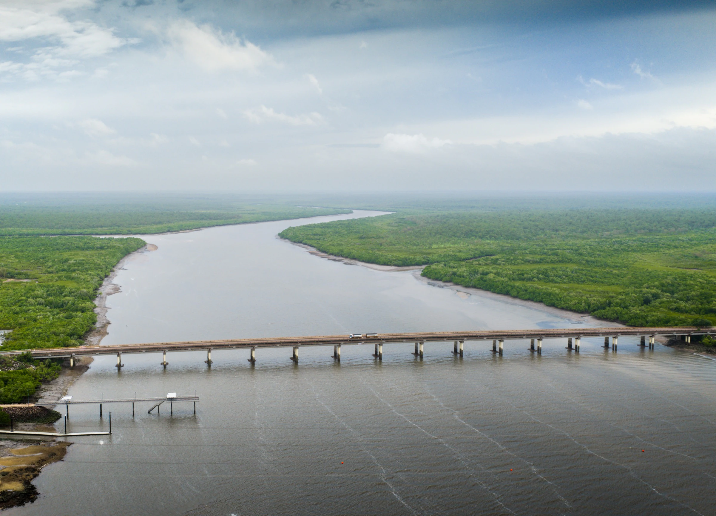 Aerial drone photography in Darwin