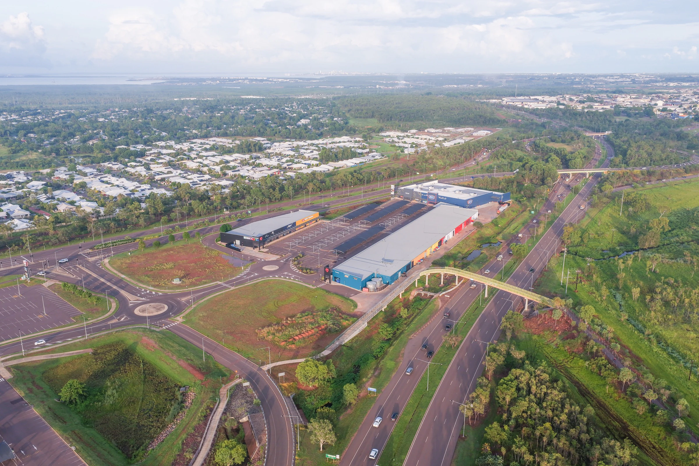 Aerial drone photography in Darwin
