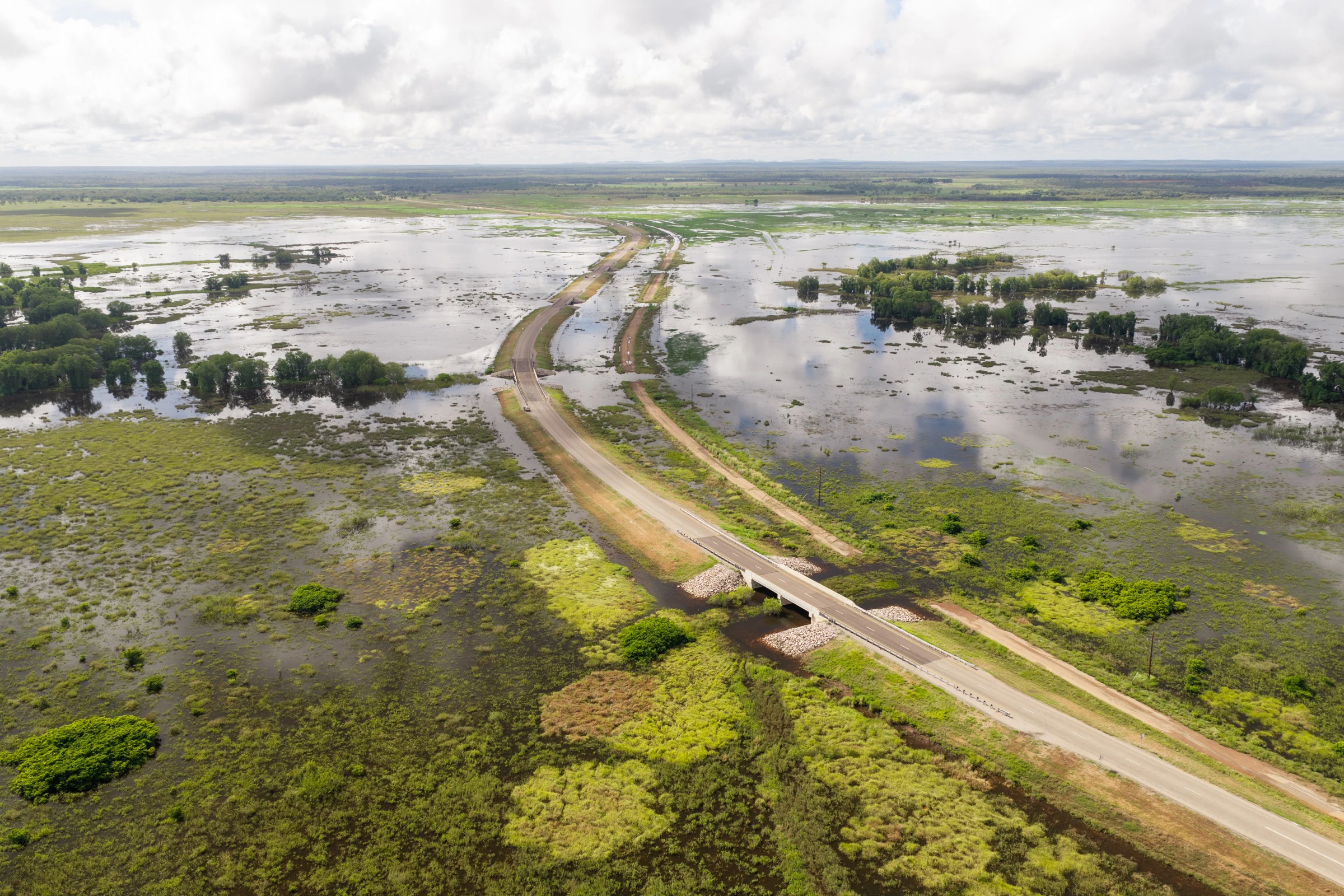 Aerial drone photography in Darwin