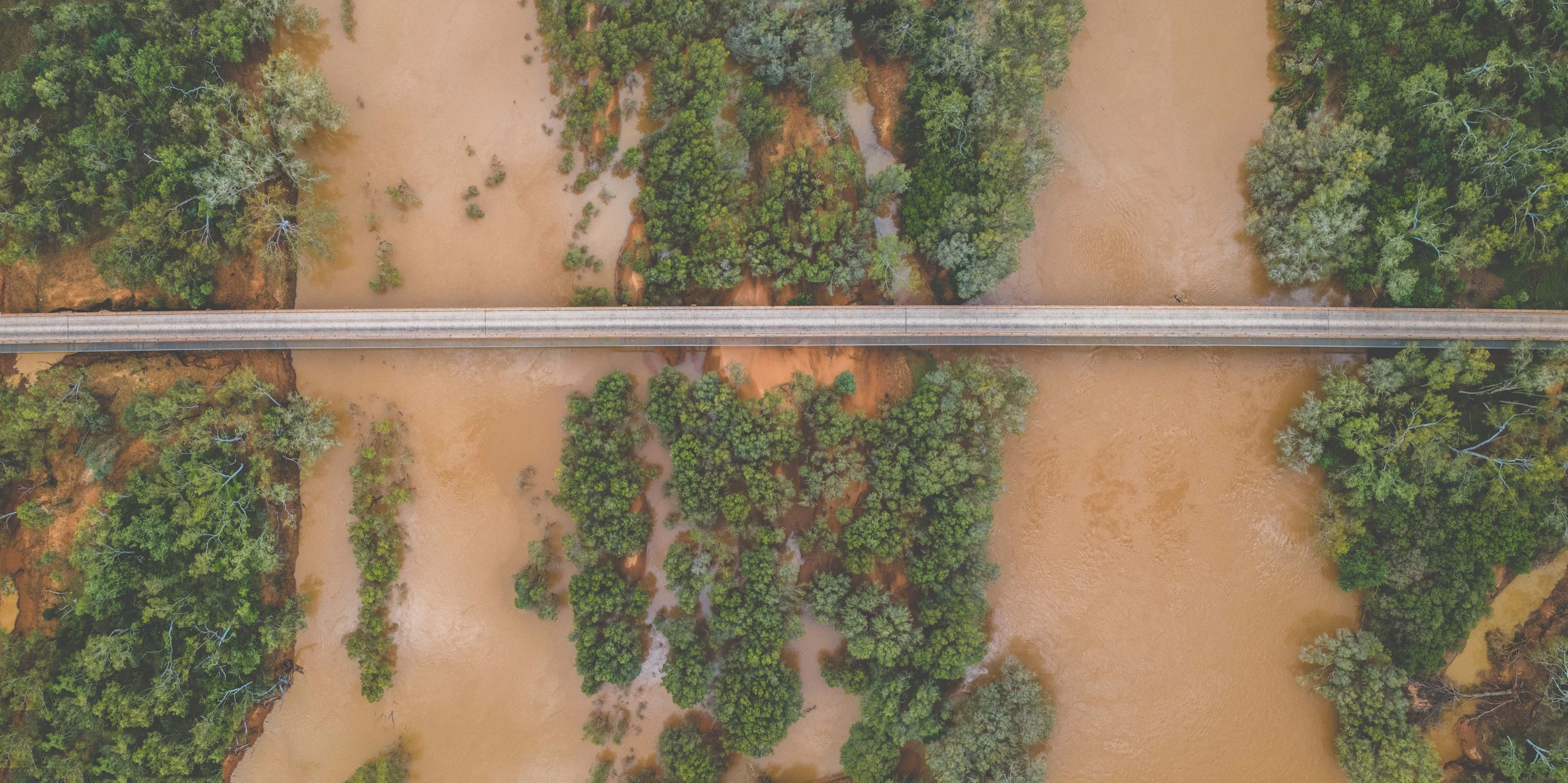 Aerial drone photography in Darwin