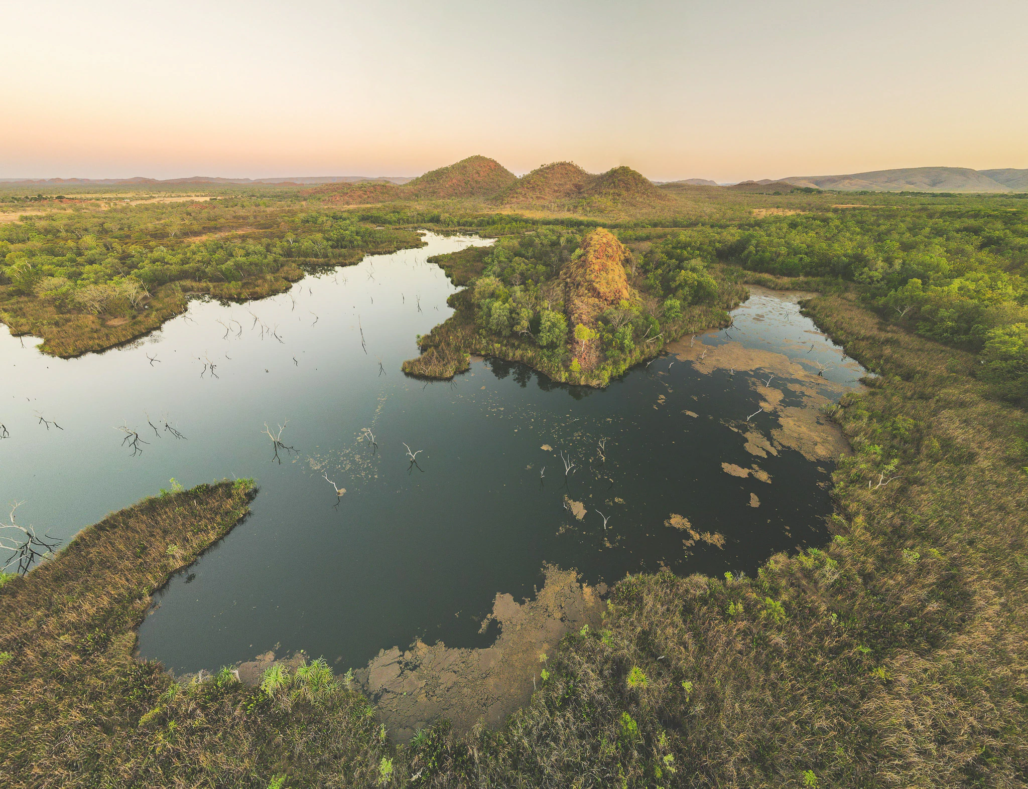 Commercial aerial photography, Top End